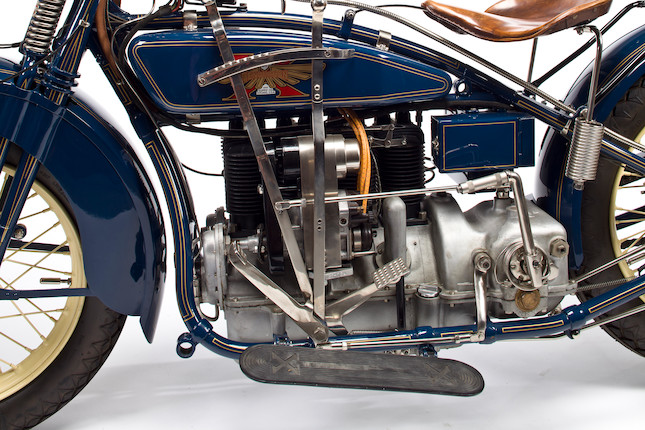 1928 Henderson De Luxe Four Frame no. D23472A Engine no. D23472A image 5
