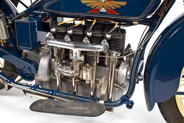 1928 Henderson De Luxe Four Frame no. D23472A Engine no. D23472A image 2