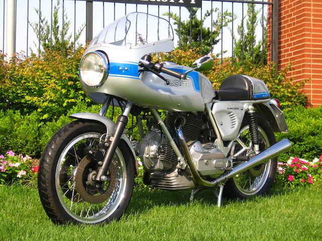 One of less than 250 produced,1976 Ducati 750SS Square Case Frame no. 075935 Engine no. 075699
