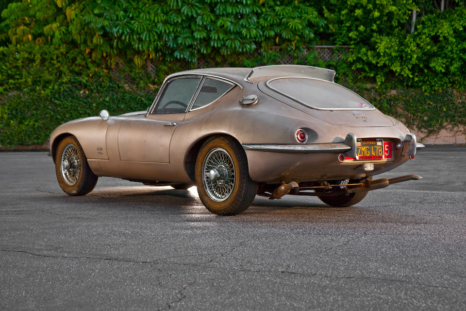 Custom one-off designed by Raymond Loewy, offered publicly for the first time since 1970,1966 Jaguar 4.2-Liter Series 1 XKE Coupe  Chassis no. 1E30635