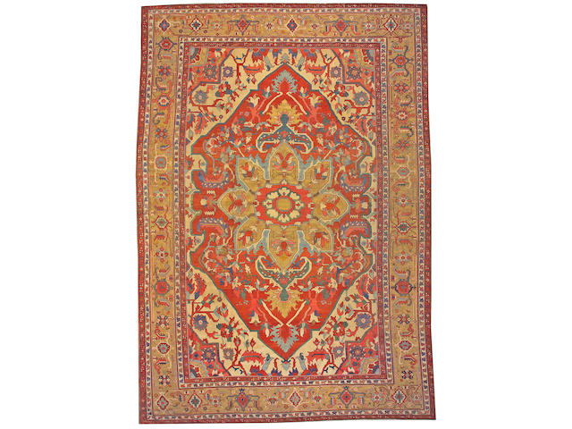 A Serapi carpet Northwest Persia size approximately 11ft. x 16ft.