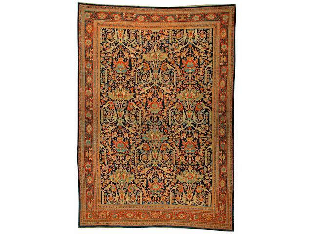 A Sultanbad carpet Central Persia size approximately 12ft. 2in. x 17ft. 5in.