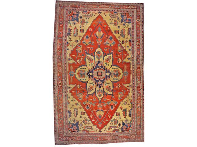 A Serapi carpet Northwest Persia size approximately 11ft. 7in. x 18ft. 7in.