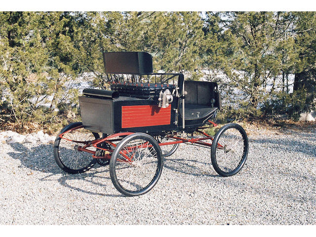 Two owners from new, in the same ownership since 1930,1899 Locomobile Style 2 Stanhope