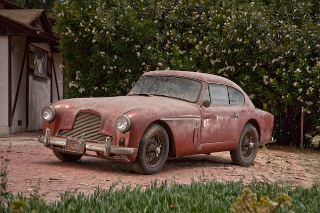 In the present ownership since 1961, stored since the mid-1970s, recently discovered,1957 Aston Martin DB2/4 MkII  Chassis no. AM3001268 Engine no. VB6J895 image 3