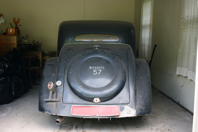 Barn discovery, single ownership since 1962 offered from the Estate of an Engineer,1938 Bugatti Type 57 Series 3 Ventoux Coupe  Chassis no. 57701 Engine no. 494 image 8
