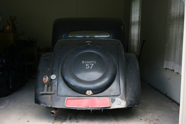Barn discovery, single ownership since 1962 offered from the Estate of an Engineer,1938 Bugatti Type 57 Series 3 Ventoux Coupe  Chassis no. 57701 Engine no. 494 image 7
