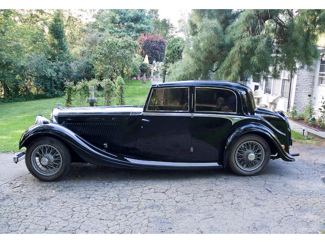 1936 Bentley 3&#189; Liter Sports Saloon  Chassis no. B81 FC