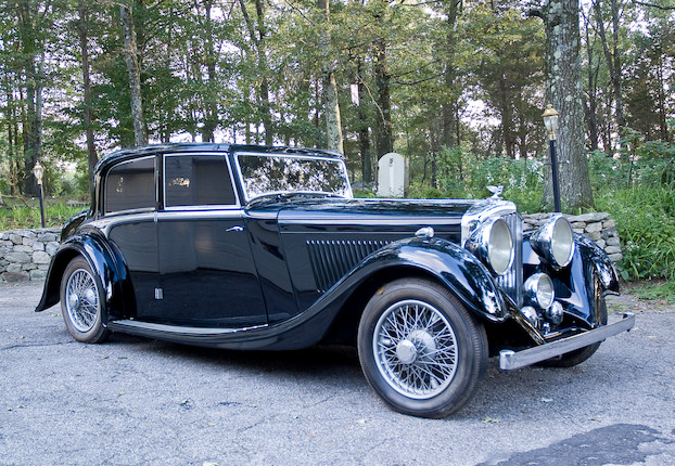 1936 Bentley 3½ Liter Sports Saloon  Chassis no. B81 FC image 12