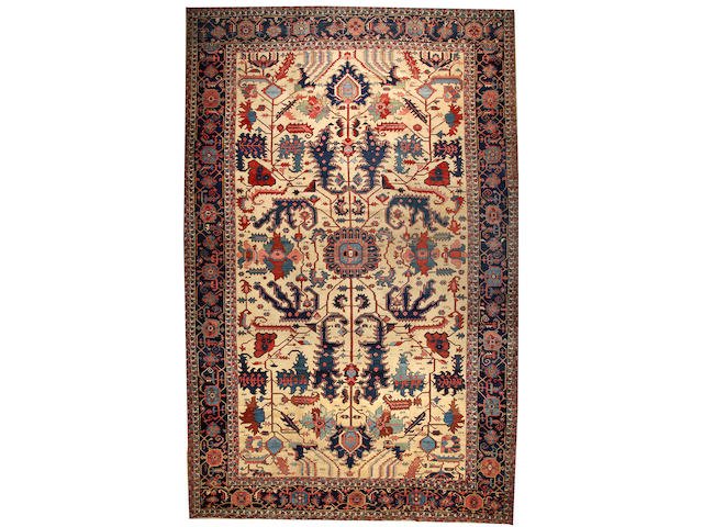 A Serapi carpet Northwest Persia size approximately 12ft. x 18ft. 6in.