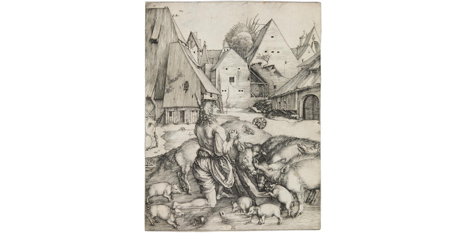 Albrecht D&#252;rer (German, 1471-1528); The Prodigal Son;