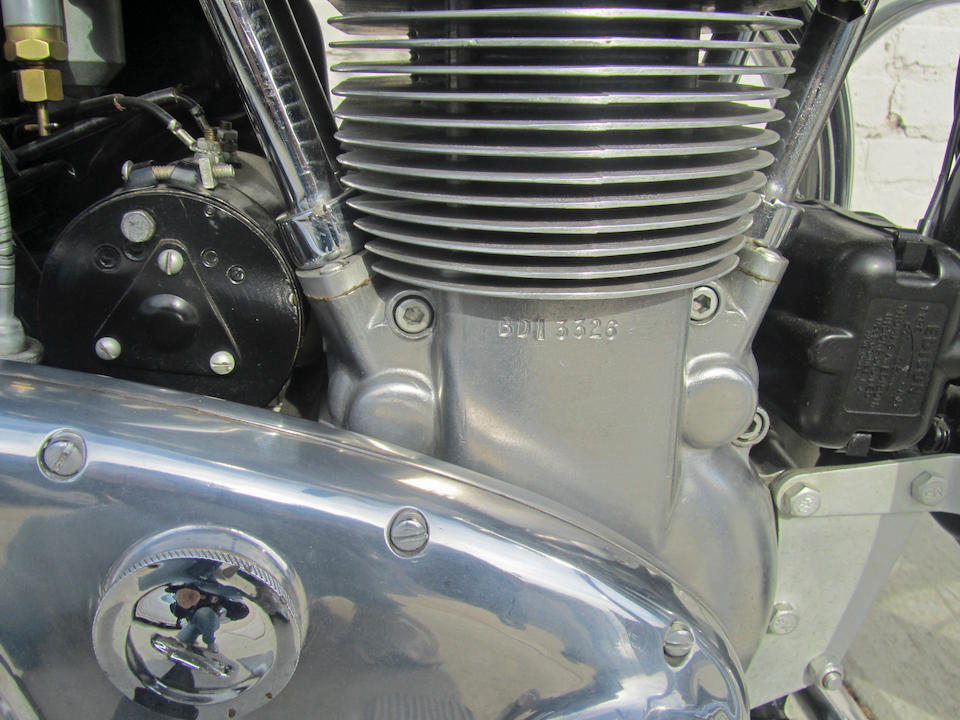 1949 Indian 440cc 249 Super Scout Frame no. BD13326 Engine no. 249336