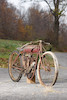 Thumbnail of From the first year of 61ci Big Twin's production, in unrestored and original condition,1915 Indian 61ci Board-Track Racing Motorcycle Engine no. 74G762 image 4