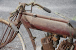 Thumbnail of From the first year of 61ci Big Twin's production, in unrestored and original condition,1915 Indian 61ci Board-Track Racing Motorcycle Engine no. 74G762 image 10
