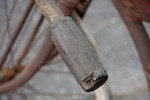 Thumbnail of From the first year of 61ci Big Twin's production, in unrestored and original condition,1915 Indian 61ci Board-Track Racing Motorcycle Engine no. 74G762 image 8