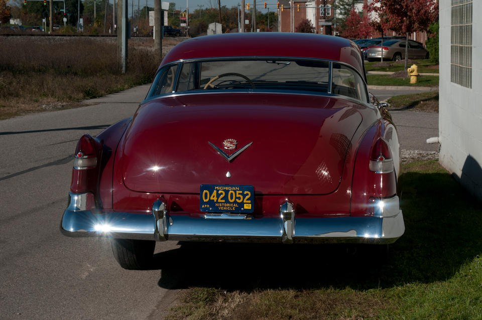 The property of David E. Davis, Jr., fewer than 9,000 miles recorded,1951 Cadillac Series 62 Coupe  Chassis no. 516256393