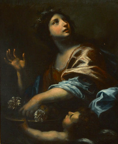 Simone Pignoni (Florence 1611-1698) Saint Dorothy 35 x 29in (88.9 x 73.7cm)