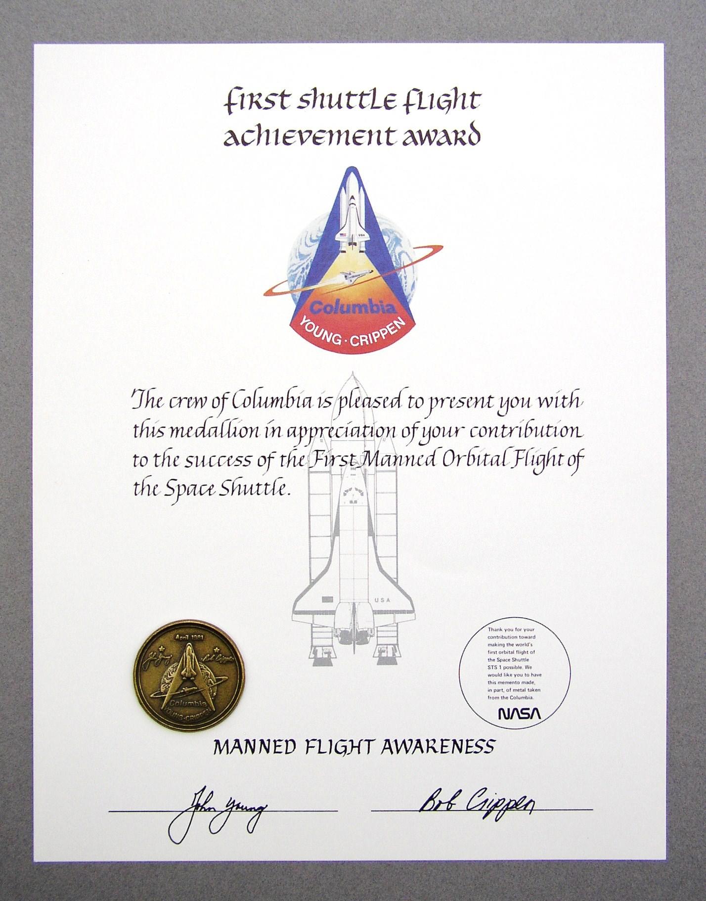 DISCOVERY N026    NASA  SPACE  SHUTTLE  COIN MEDAL STS-26 