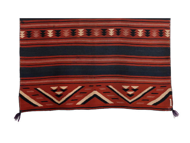 A Navajo classic child's blanket
