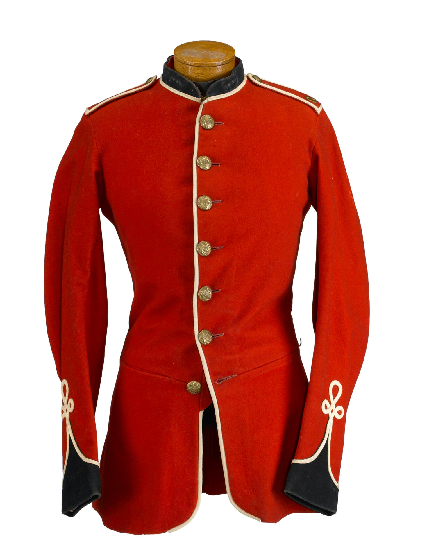 A British 1870 Pattern other ranks scarlet dress tunic of the 89th Regiment...
