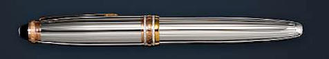 MONTBLANC: Meisterst&#252;ck Solitaire 162 White Gold & Diamond 75th Anniversary Limited Edition Rollerball Pen