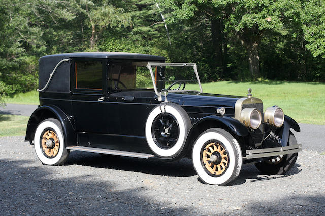 1922 Cunningham Series V-4 Model 82-A Town Limousine  Chassis no. V4627 Engine no. V4633
