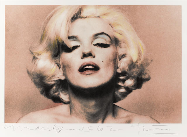 A Bert Stern portrait of Marilyn Monroe