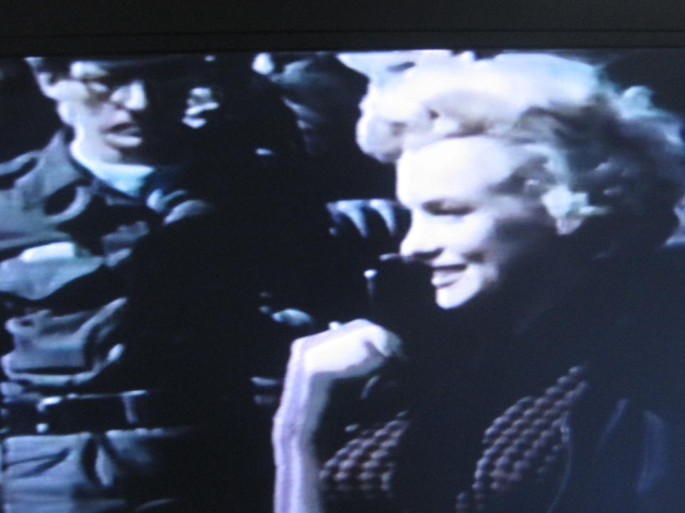 An unpublished 8mm color film of Marilyn Monroe entertaining the troops in Korea