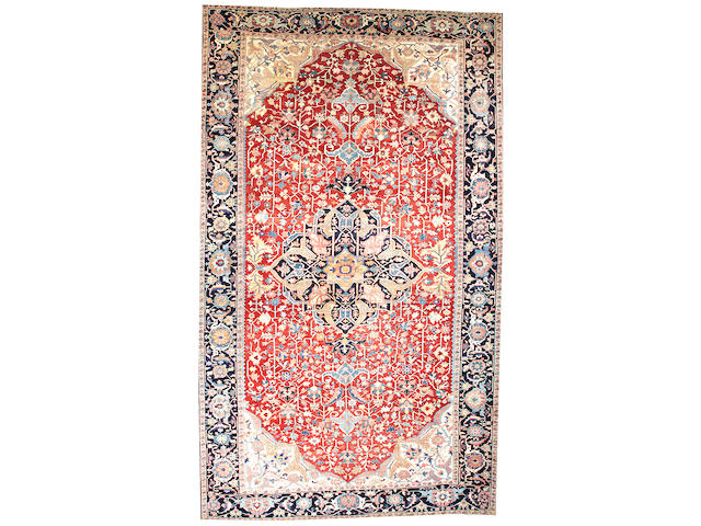 A Serapi carpet Northwest Persia size approximately 11ft. 4in. x 19ft. 4in