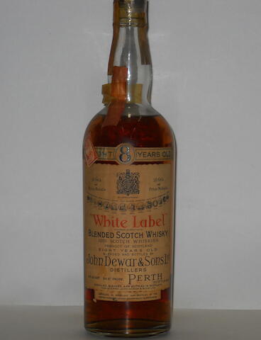 Bonhams : Dewar's White Label-8 year old
