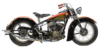 Thumbnail of c.1938 Indian Scout Frame no. 639364 Engine no. FC1101 image 1