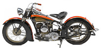 Thumbnail of c.1938 Indian Scout Frame no. 639364 Engine no. FC1101 image 2