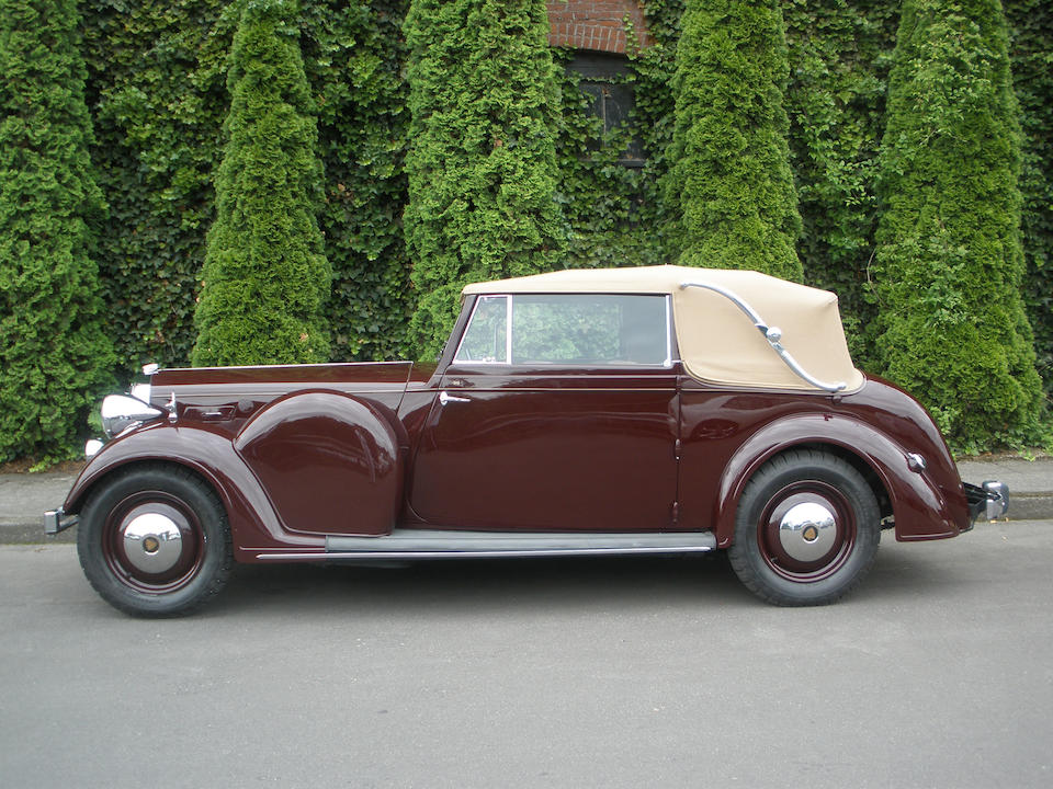 1940 Rover "Twenty"  Chassis no. 054-0003