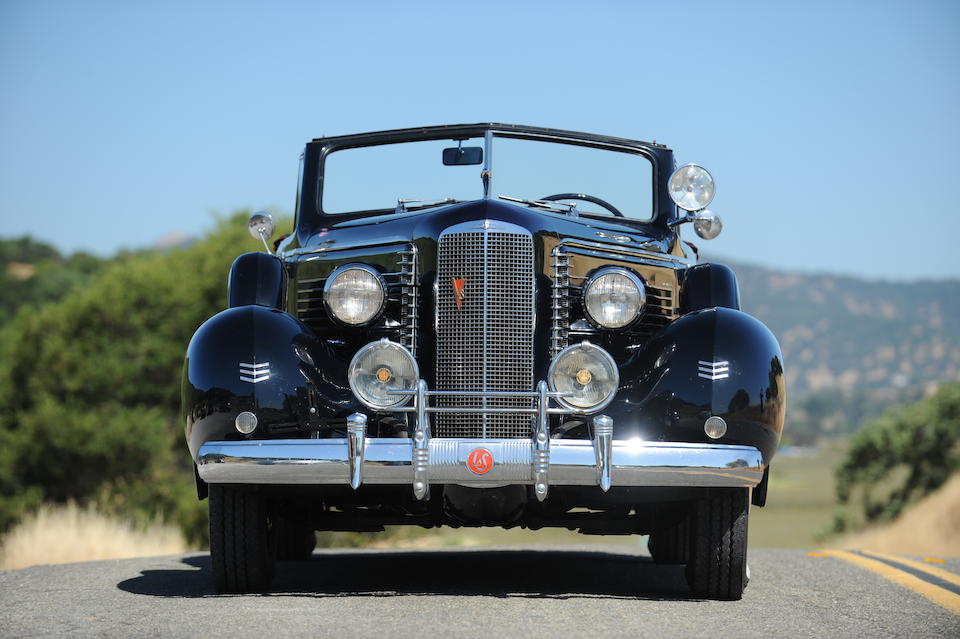 1937 LaSalle Model 50 Convertible Coupe  Chassis no. 2B15097