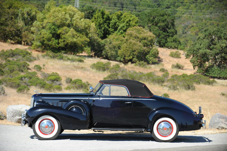 1937 LaSalle Model 50 Convertible Coupe  Chassis no. 2B15097