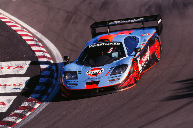 The Ex-GTC Gulf Team Davidoff - the final example produced,1997 McLaren F1 GTR 'Longtail' FIA GT Endurance Racing Coupe  Chassis no. 028R