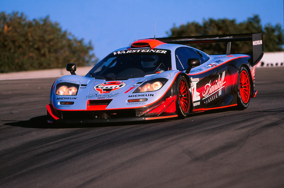 The Ex-GTC Gulf Team Davidoff - the final example produced,1997 McLaren F1 GTR 'Longtail' FIA GT Endurance Racing Coupe  Chassis no. 028R