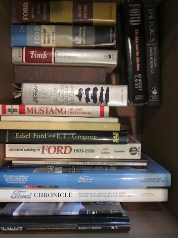 A large grouping of Ford titles,