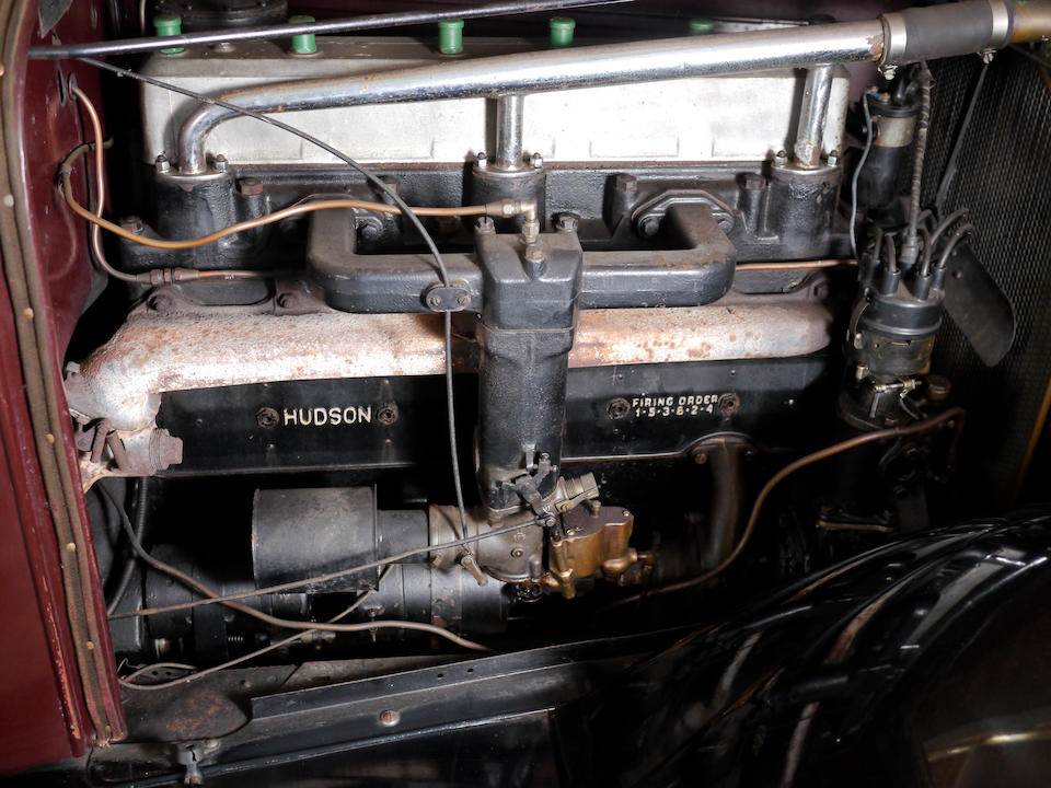 1927 Hudson Six Model 'O' Roadster  Chassis no. 784593 Engine no. 473112
