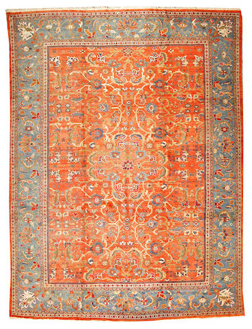 A Sultanabad carpet Central Persia size approximately 10ft. x 13ft. 5in.
