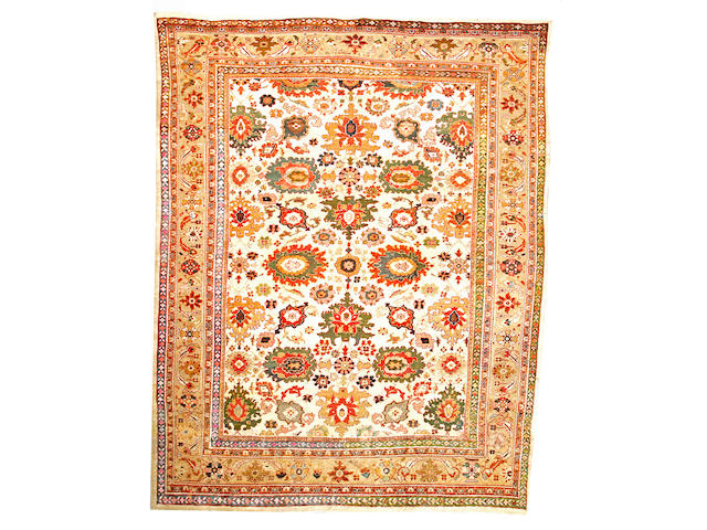 A Sultanabad carpet Central Persia size approximately 10ft. 4in. x 13ft. 9in.