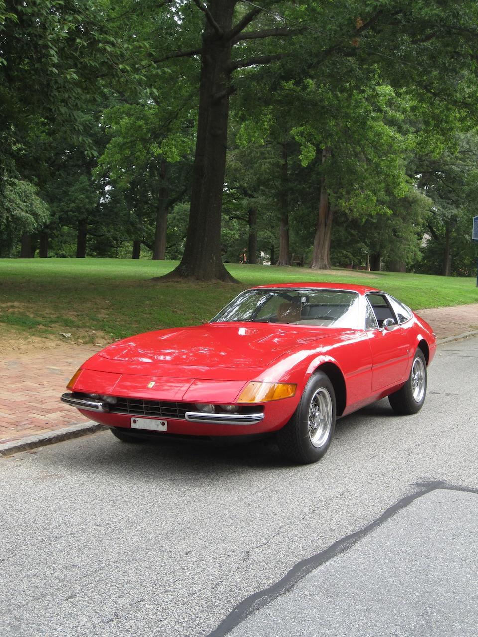 26,000 miles from new, US supplied, long term first ownership,1973 Ferrari 365 GTB/4 Daytona Coupe   Chassis no. 16221