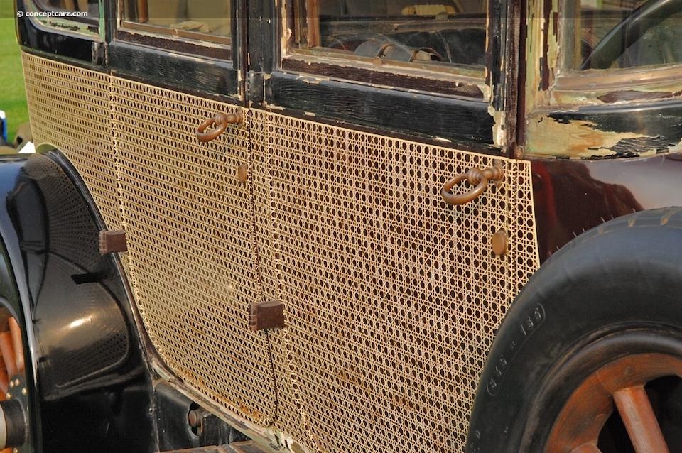 Timewarp example, in long term family ownership,1918 Panhard-Levassor Limousine