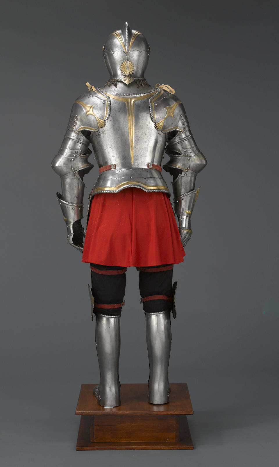 A fine 19th century full suit of armor in early 16th century style