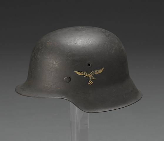 A German M42 Luftwaffe helmet