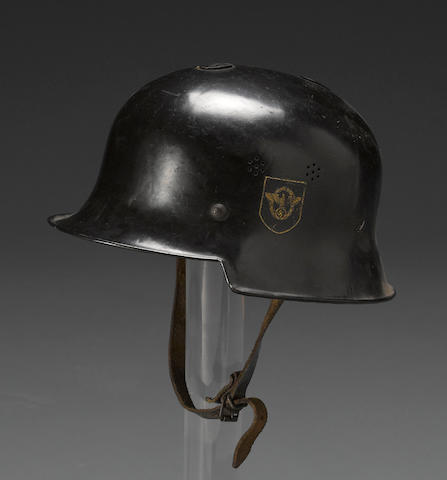 A German M34 Civic/Police helmet