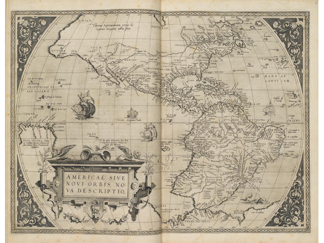 ORTELIUS, ABRAHAM. 1527-1598. Theatrum Orbis Terrarum. [Antwerp: Aegidius Coppenius Diesth, May 20, 1570.]