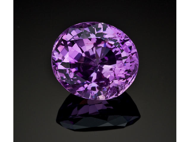 Rare, Large and Fine Purple-Pink Sapphire