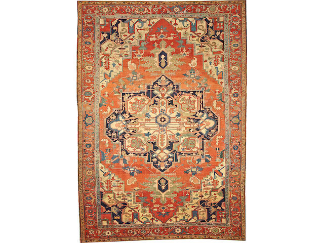 A Serapi carpet Northeast Persia size approximately 10ft. x 14ft. 3in.