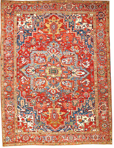 A Serapi carpet Northwest Persia size approximately 10ft. 3in. x 13ft. 6in.